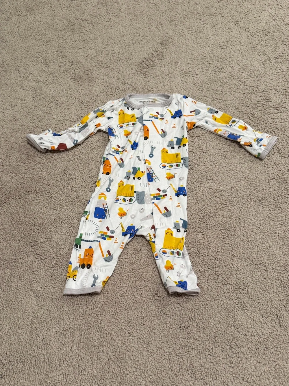 Magnetic Me Newborn Modal Construction Coverall